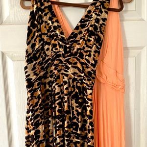 Two IMAN maxi dresses